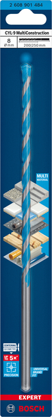 Poranterä Bosch Expert MultiConstruction CYL-9 8x200x250mm
