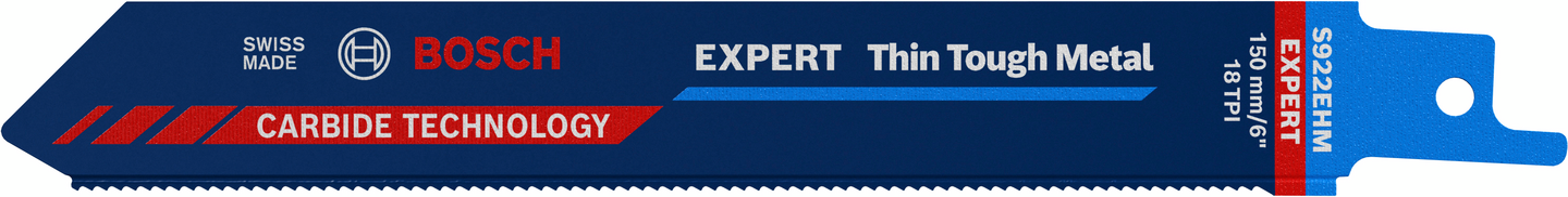 Puukkosahanterä Bosch Expert Thin Tough Metal S 922 EHM