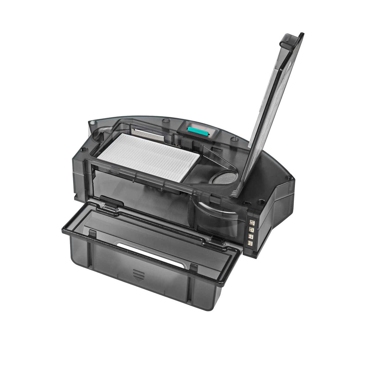 Robotti Pölynimuri Nedis  Laser-navigointi Wi-Fi Keräyssäiliön tilavuus: 0.6 l