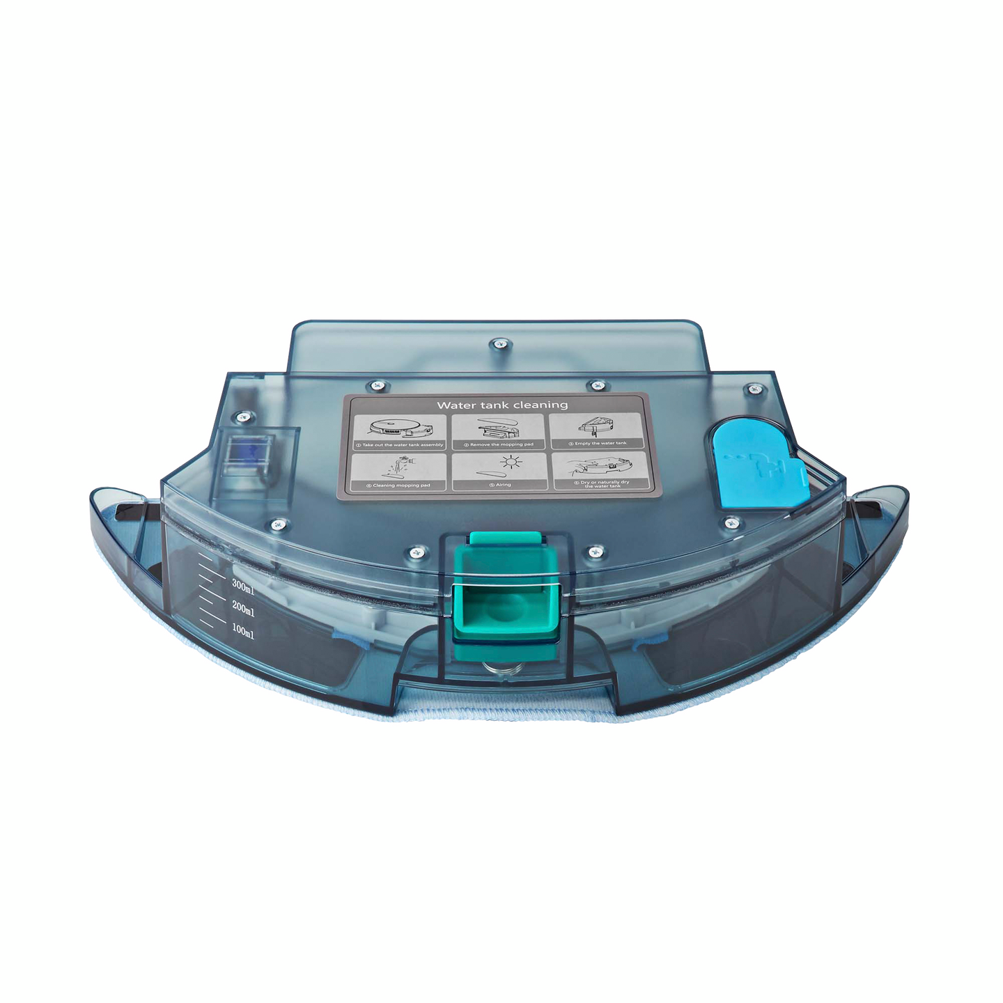 Robotti Pölynimuri Nedis  Laser-navigointi Wi-Fi Keräyssäiliön tilavuus: 0.6 l