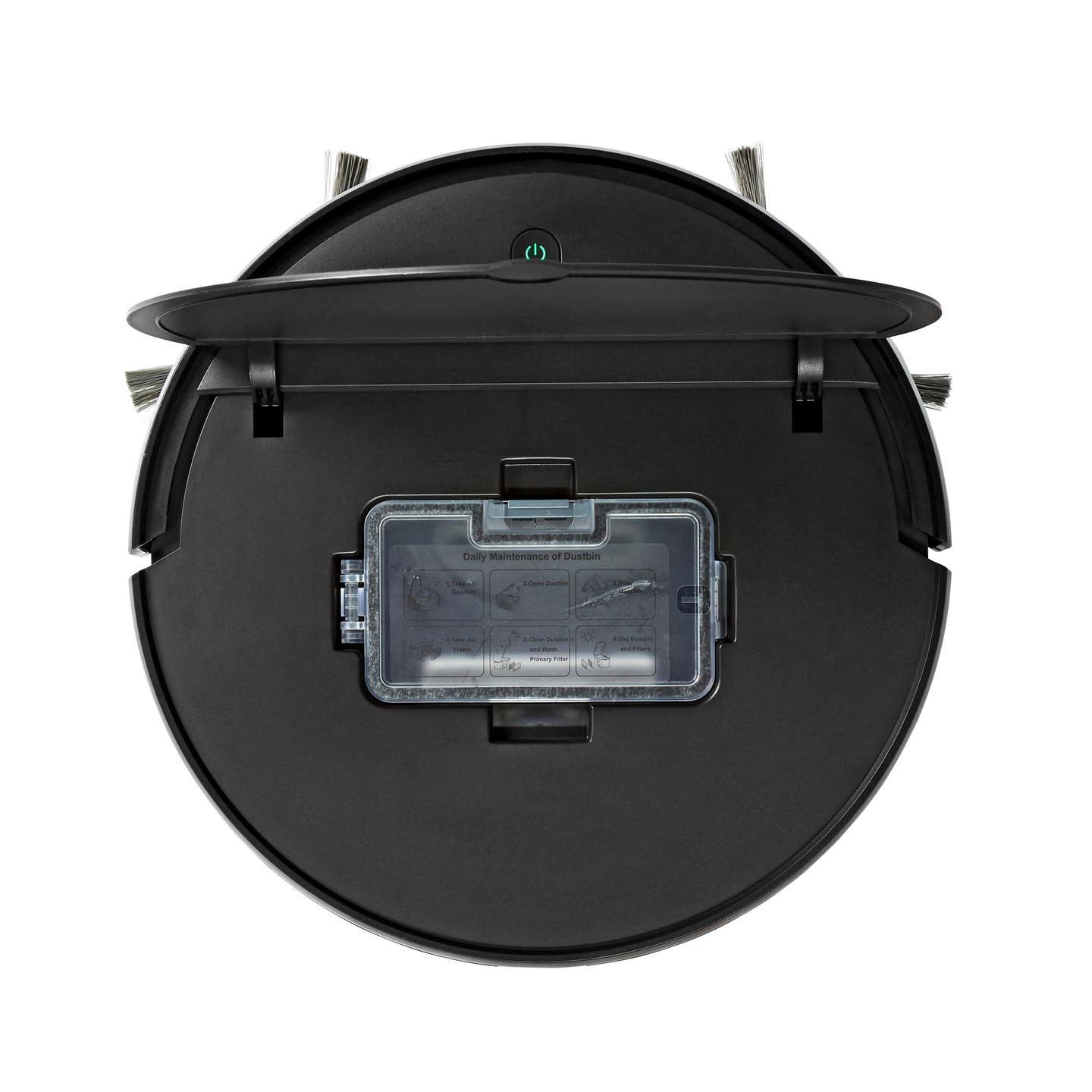 Robotti Pölynimuri Nedis SmartLife Wi-Fi  Keräyssäiliön tilavuus: 0.2 l