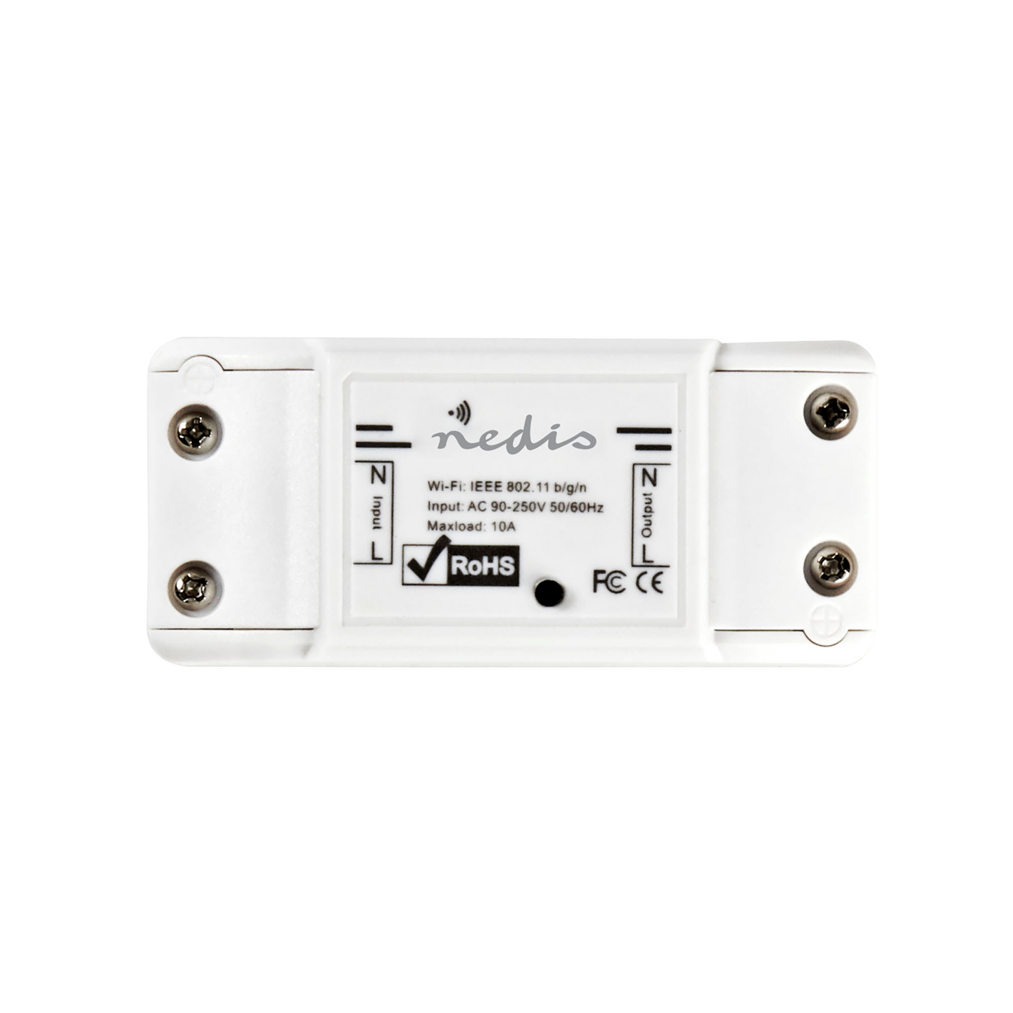 Virtakytkin Nedis SmartLife  Wi-Fi 2400 W Riviliitin Sovellus saatavana