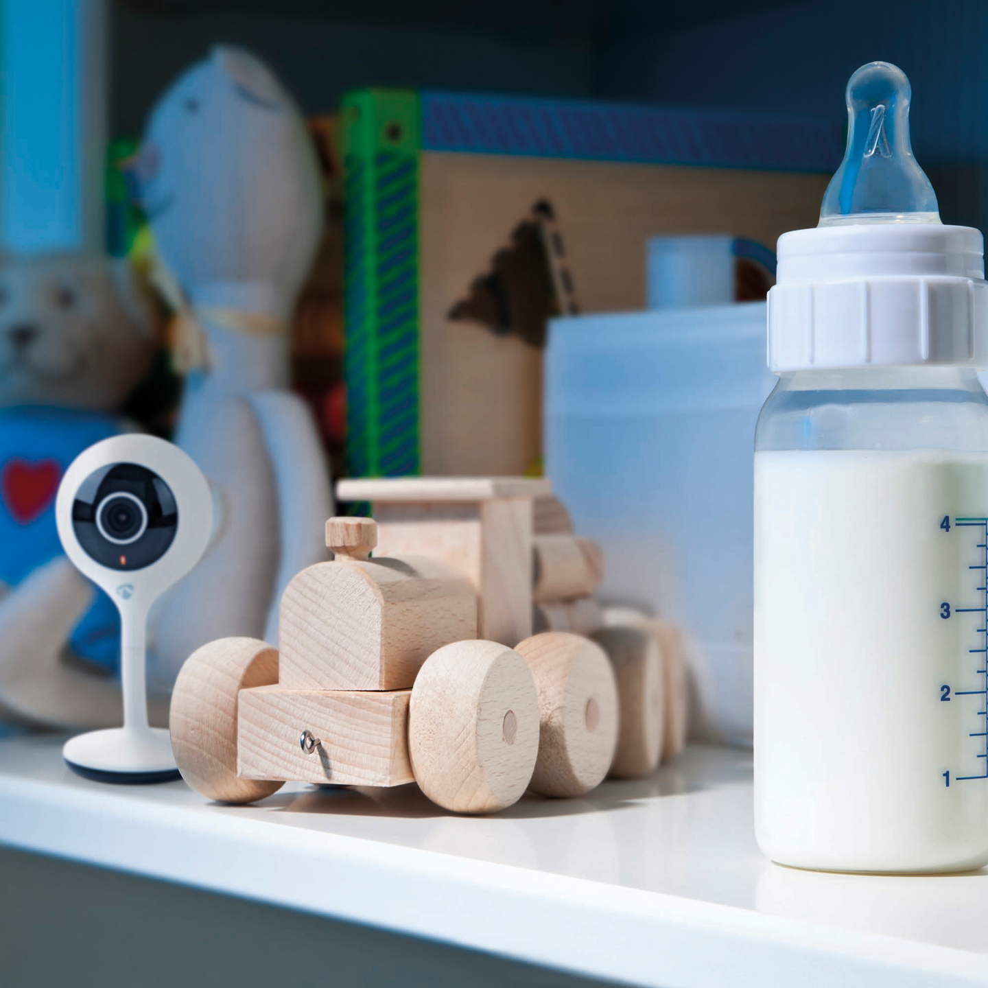 Sisäkamera Nedis SmartLife Wi-Fi 1920x1080 MicroSD/ Cloud Yökuvaus