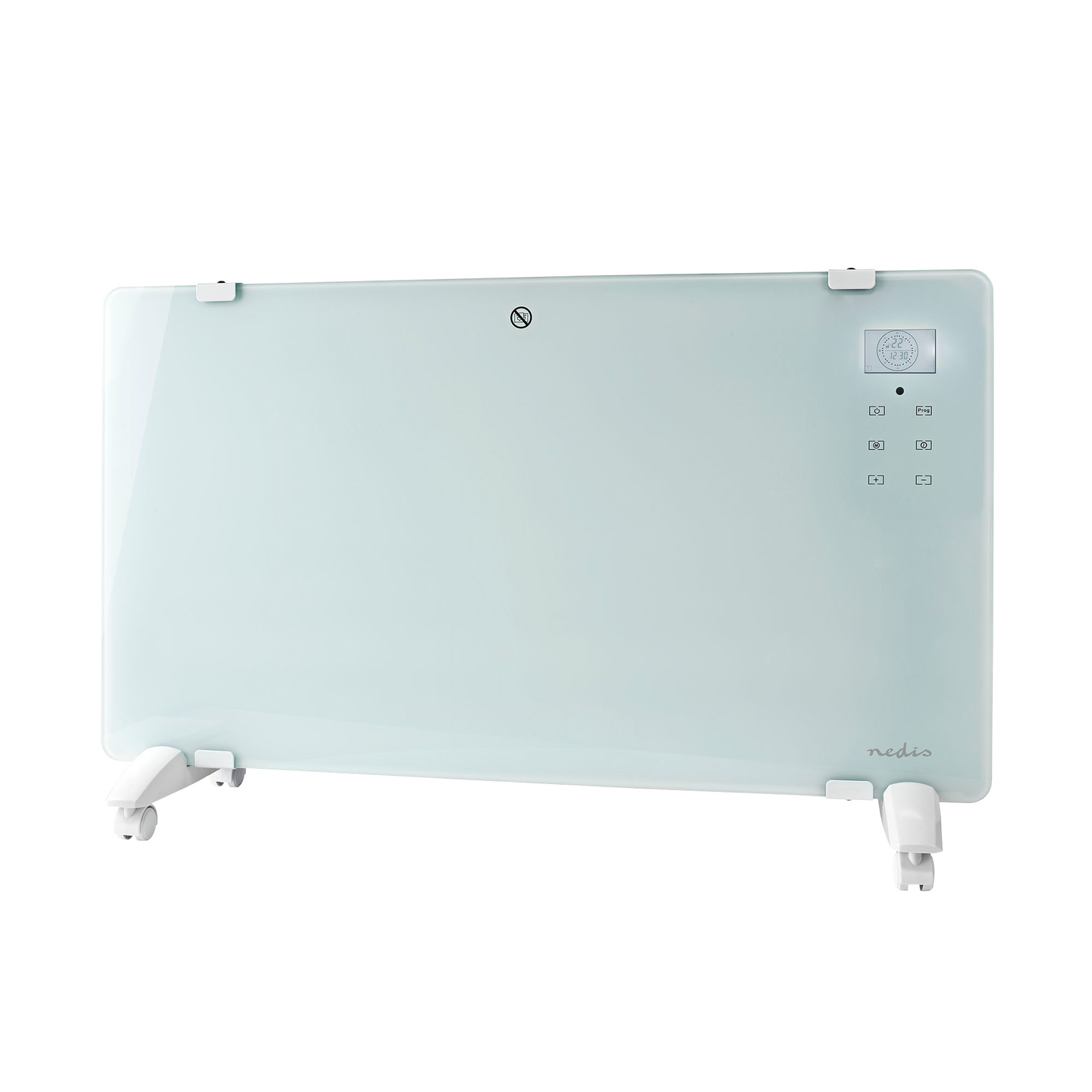 Konvektiolämmitin Nedis SmartLife Wi-Fi Lasipaneeli 2000W 2 lämpöasetusta