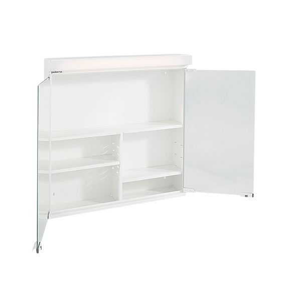 Valaisinpeilikaappi Polaria VPK 700 vasen VVS valkoinen