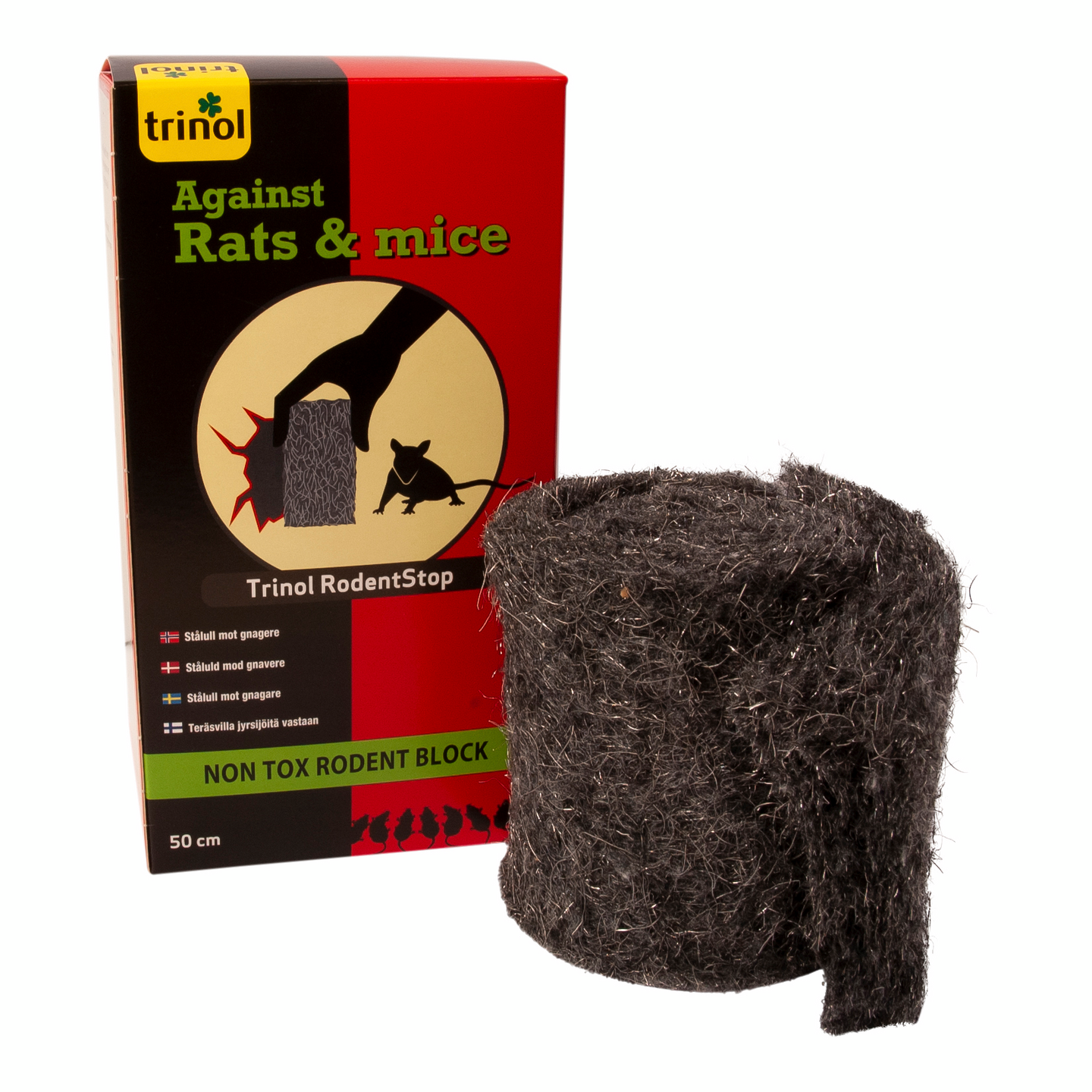 Teräsvilla Trinol Rodentstop 50x10cm