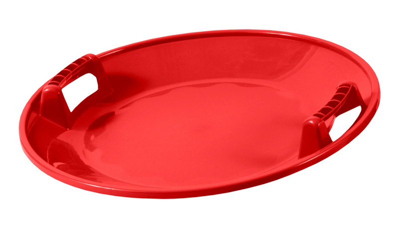 Liukuri pyöreä Ufo The Pulkka punainen