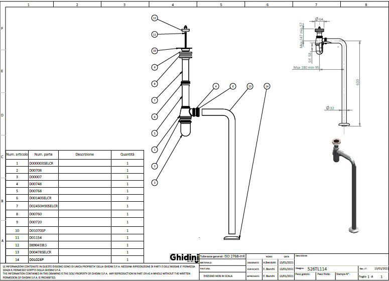 Pullovesilukko täydellinen kromi