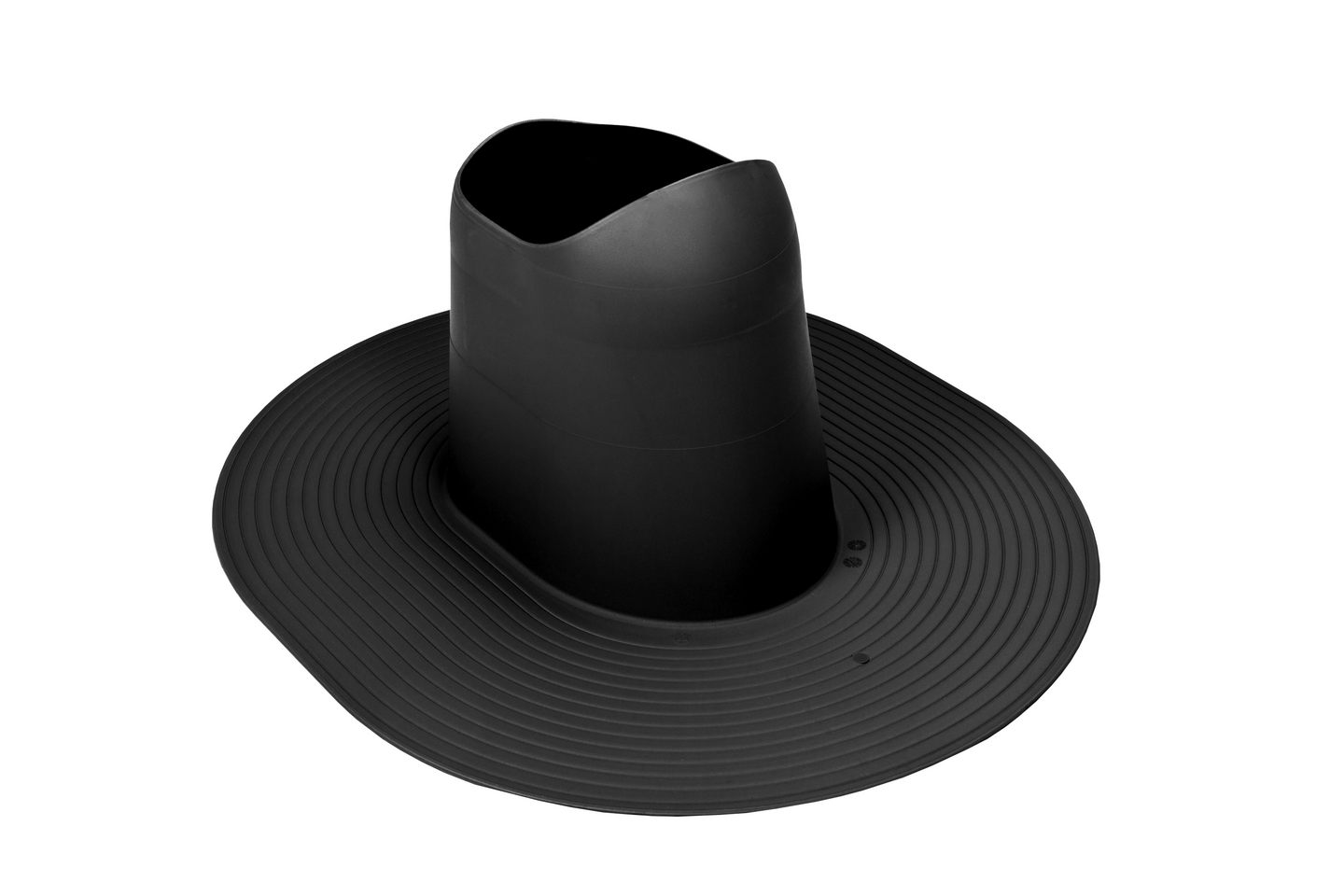 Läpivienti VILPE XL huopa korkea musta