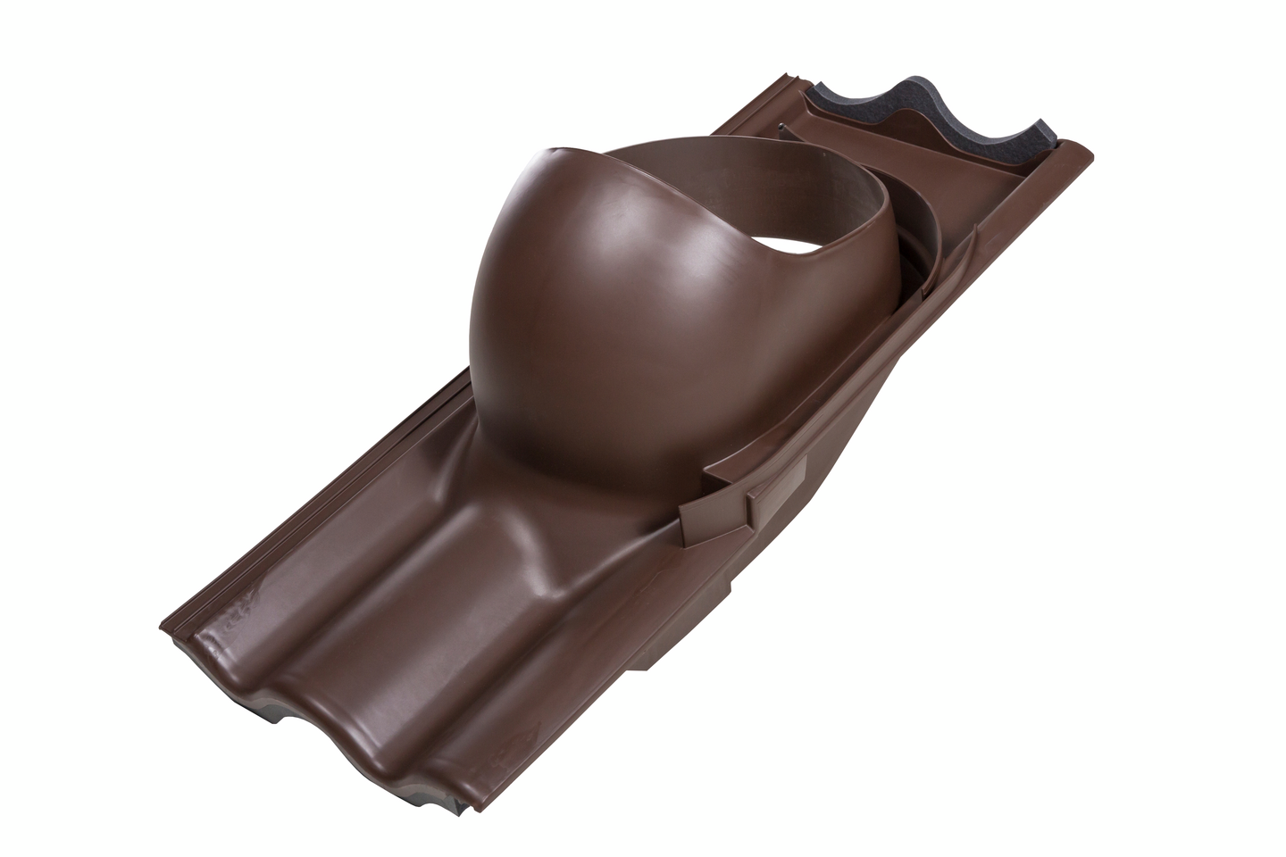 Kattoläpivienti VILPE XL tiilikatto ruskea