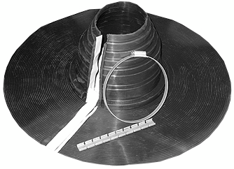 Huopakaton kumitiiviste VILPE R-Felt 110-170mm sarja