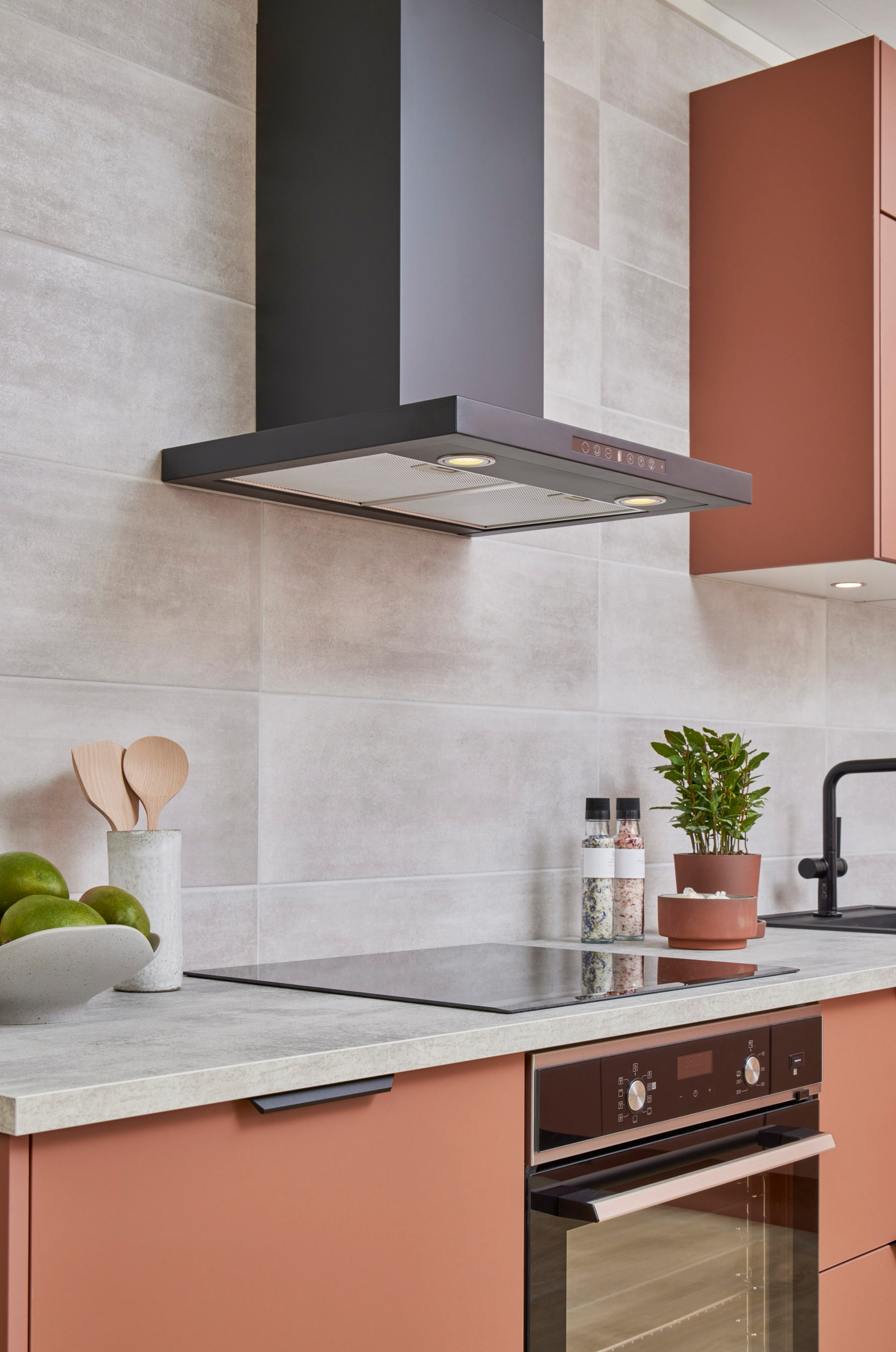 Seinälaatta Cello Anza 25x75 harmaa matta 1,31m²