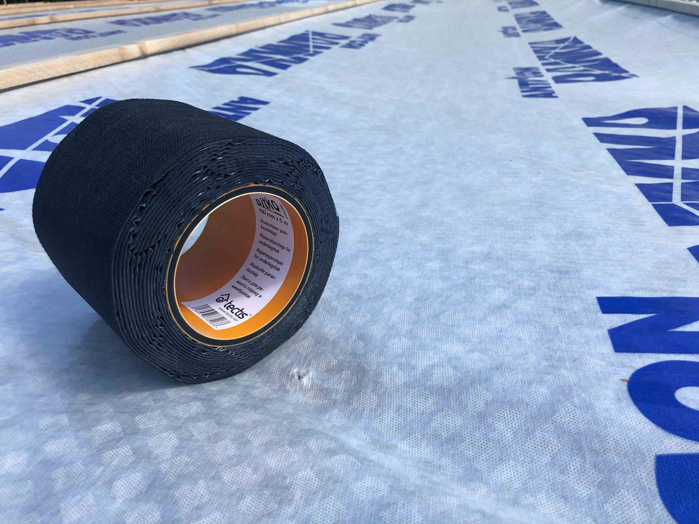 Aluskatteen paikkausteippi 100mmx5m