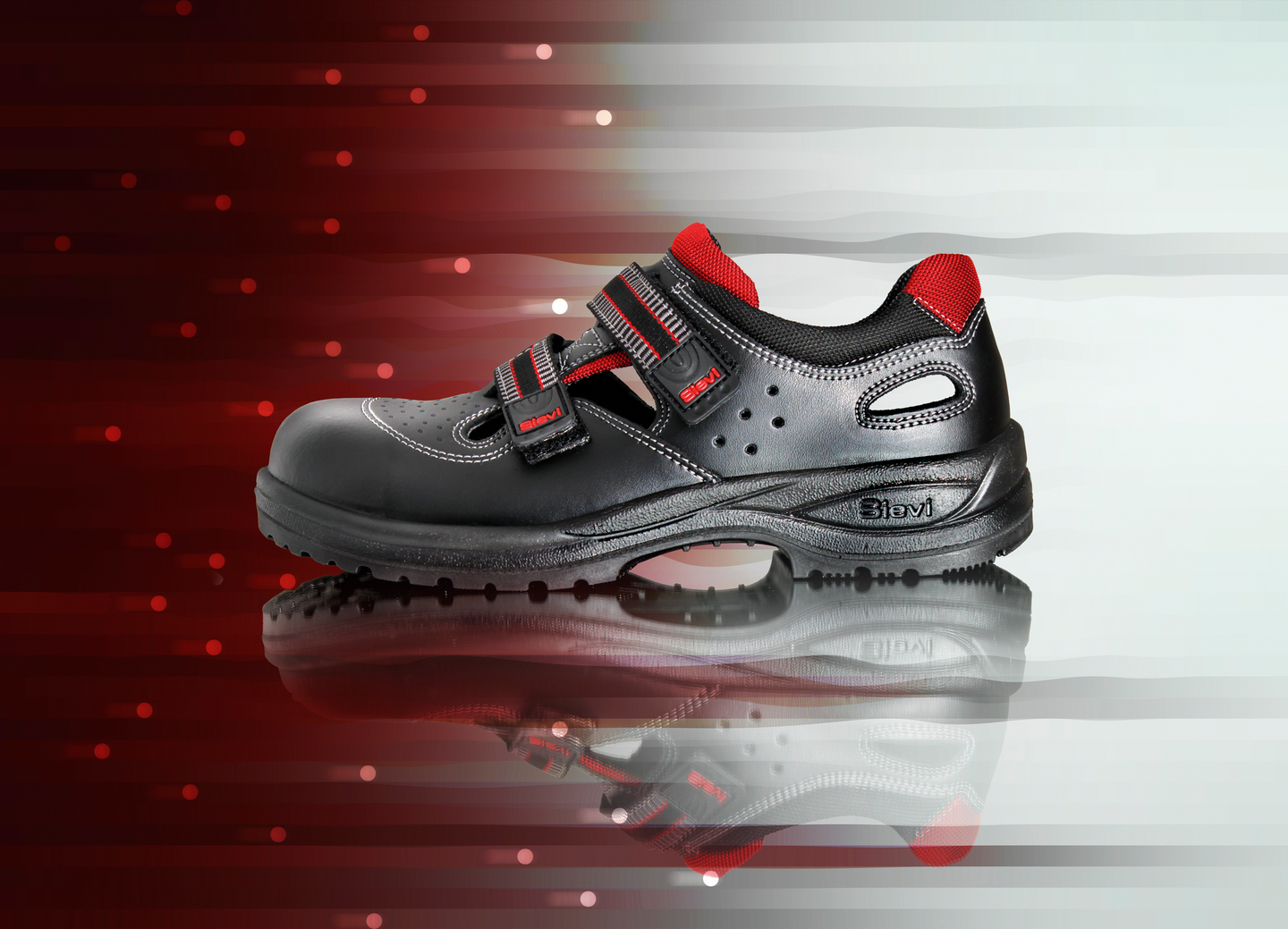 Turvasandaalit Sievi Relax S1 teräskärjellä