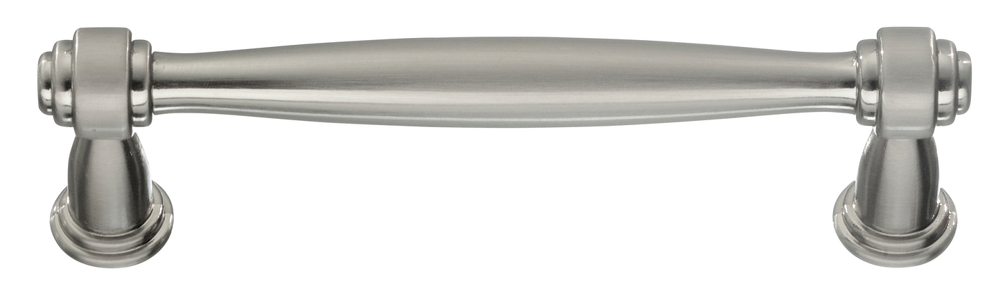 Kalustevedin Beslagsboden BN630 96mm harjattu nikkeli