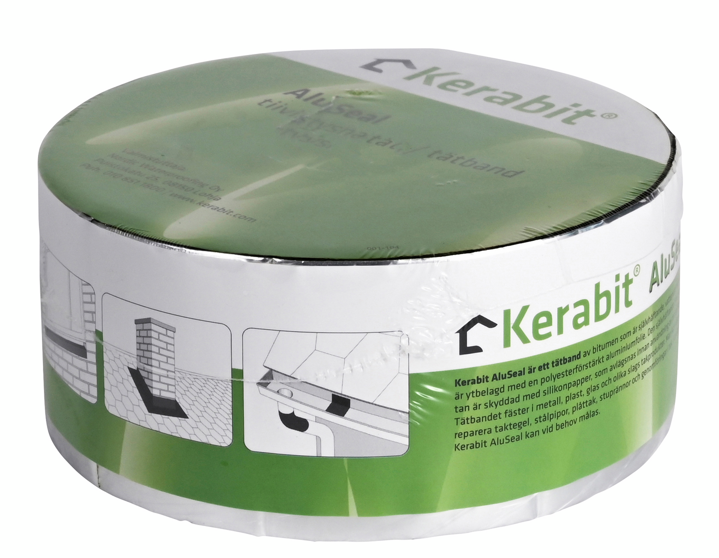 Tiivistysnauha Kerabit AluSeal 75mmx10m