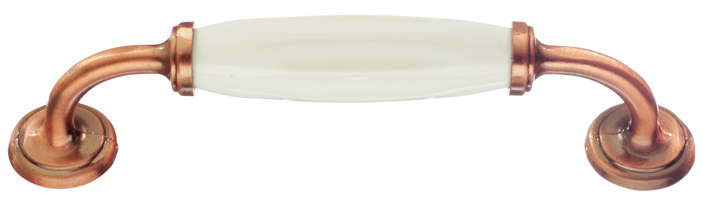 Kalustevedin Beslagsboden BC6291 128mm antiikki kupari