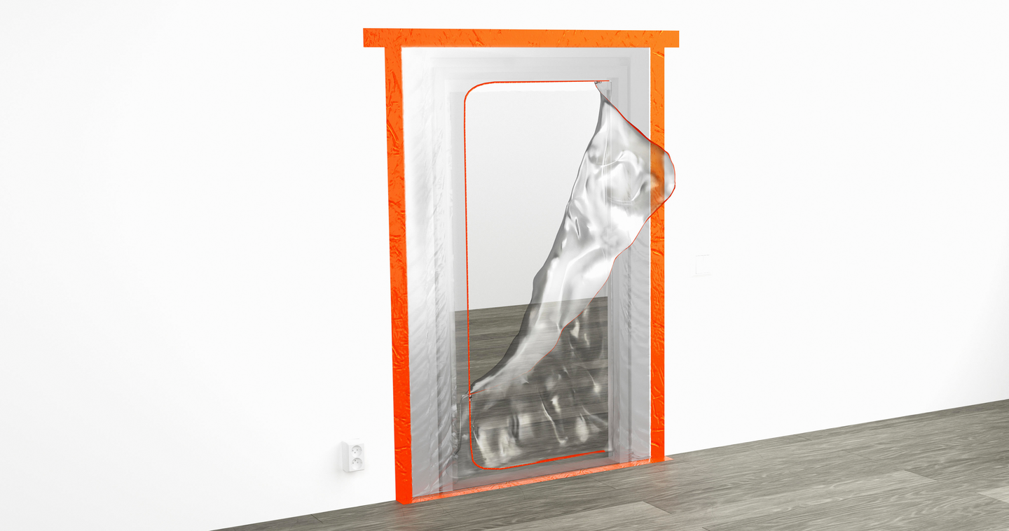 Remonttiteippi Sitko oranssi 50mmx33m