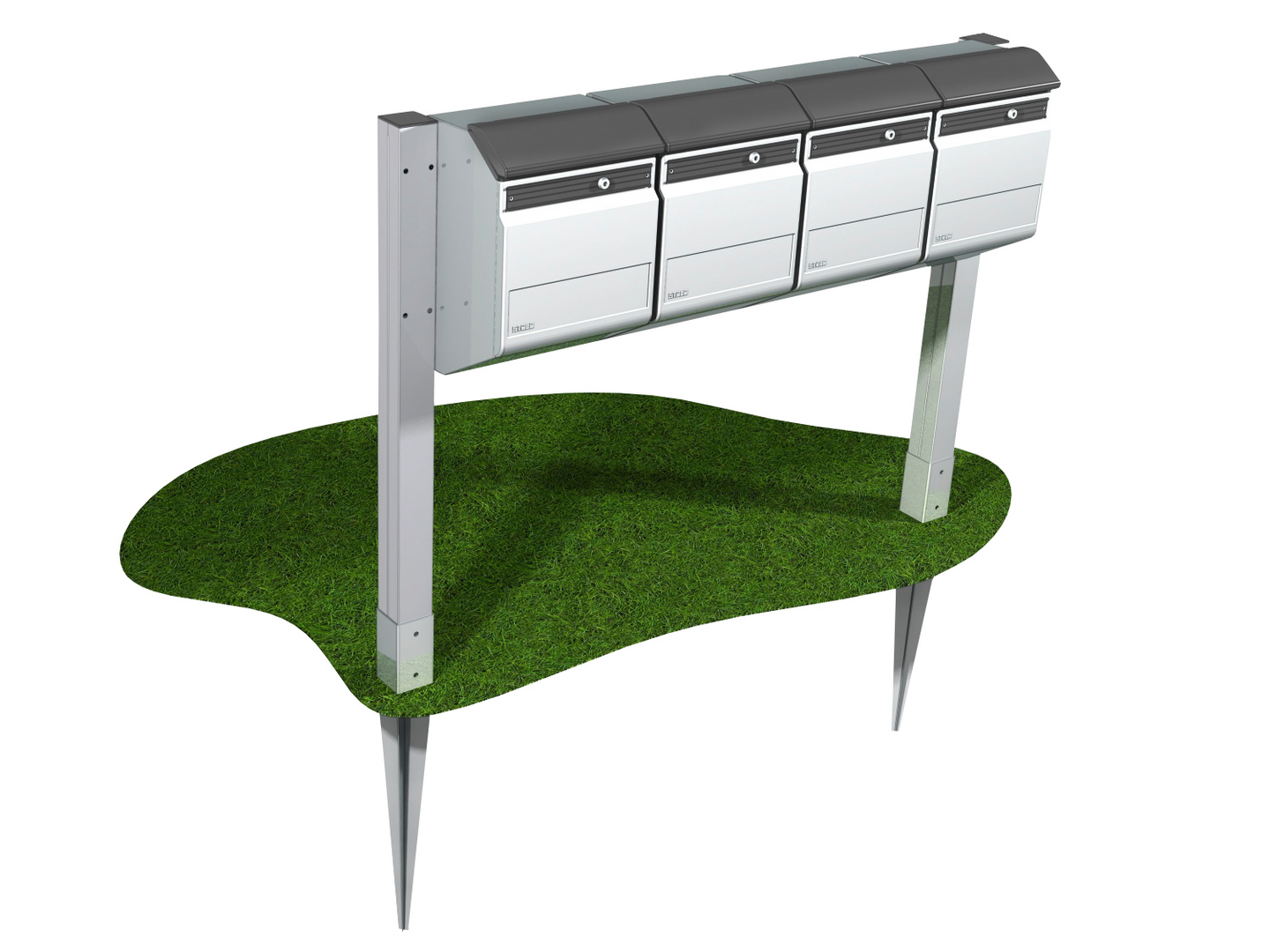 Postilaatikon jalka Stala PLJ4