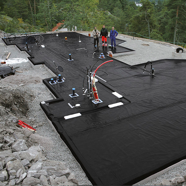 Radonsuoja Delta 280gr/m² 0,6x25m