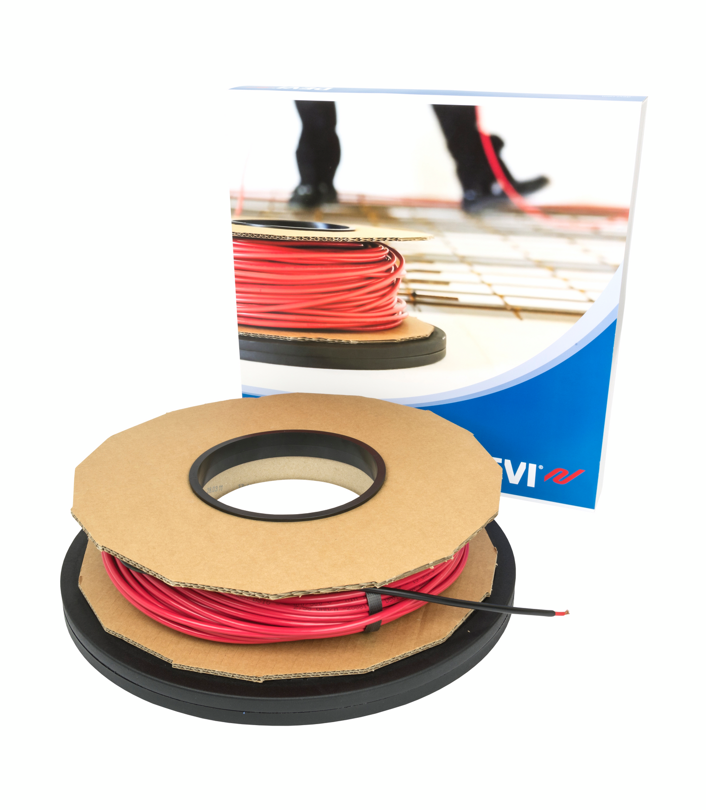 Kaapelitelineen alusta DEVI Danfoss Deviclip-kelatelineelle DTIR/DTIP