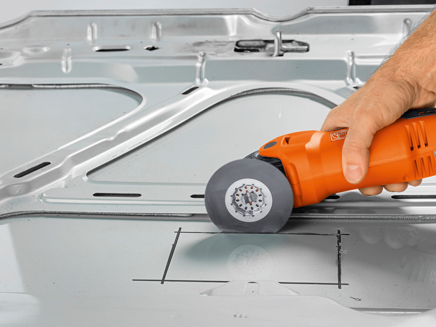 Monitoimikoneen pyöröterä FEIN 85mm HSS SL 5kpl