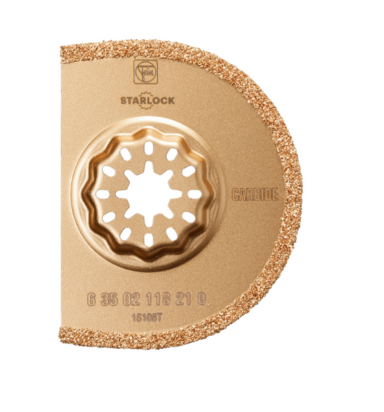 Monitoimikoneen segmenttipyöröterä FEIN 75x2,2mm HM SL 5kpl