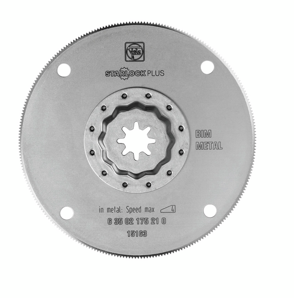 Monitoimikoneen pyöröterä FEIN 100mm BIM SLP 5kpl