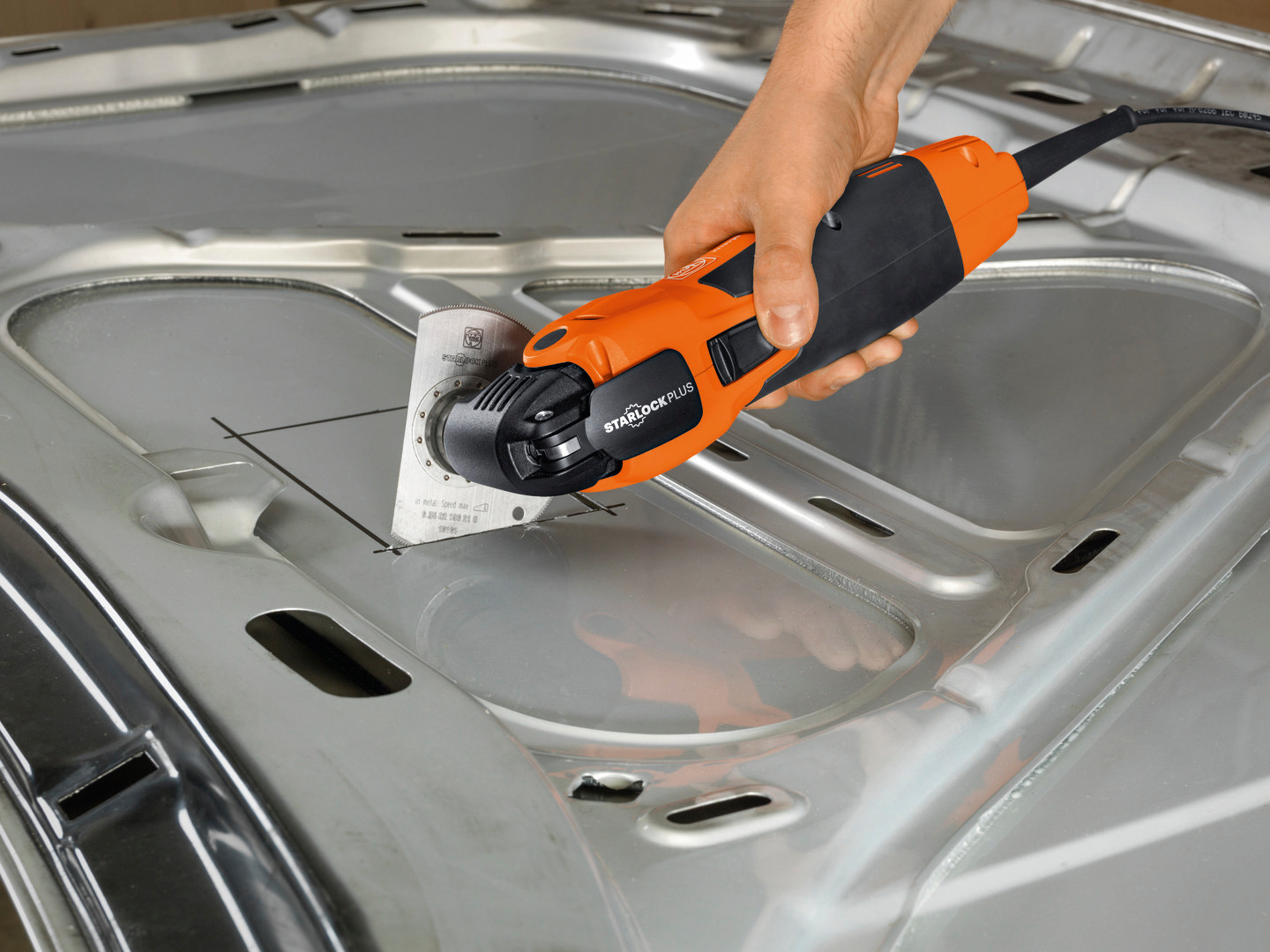 Monitoimikoneen segmenttiterä FEIN 100mm BIM SLP 5kpl