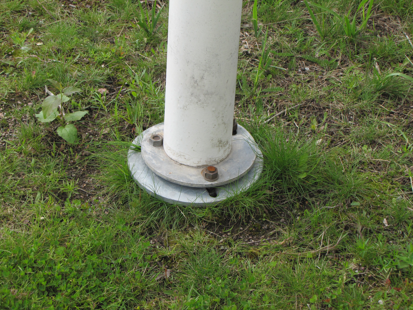 Ruuvipaalu lipputangolle 1,60m käsinasennettava kuumasinkitty