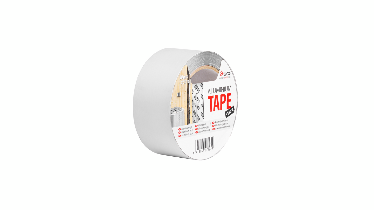 Alumiiniteippi Sitko +140°C 50mmx50m