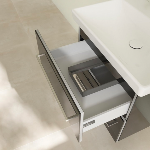 Allaskaappi Villeroy & Boch Avento 60cm musta ilman allasta