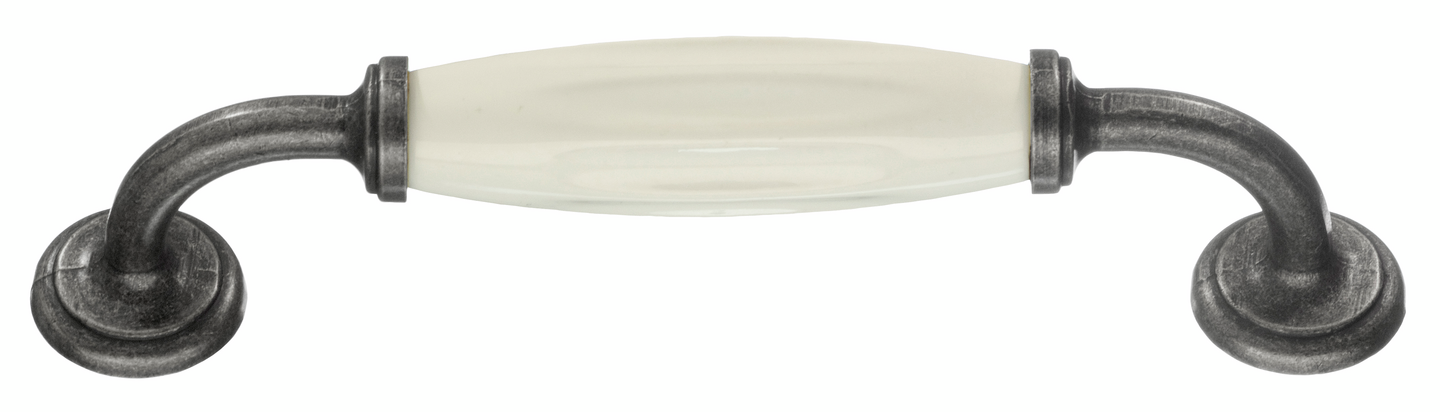 Kalustevedin Beslagsboden BG6291 128mm tinattu/valkoinen