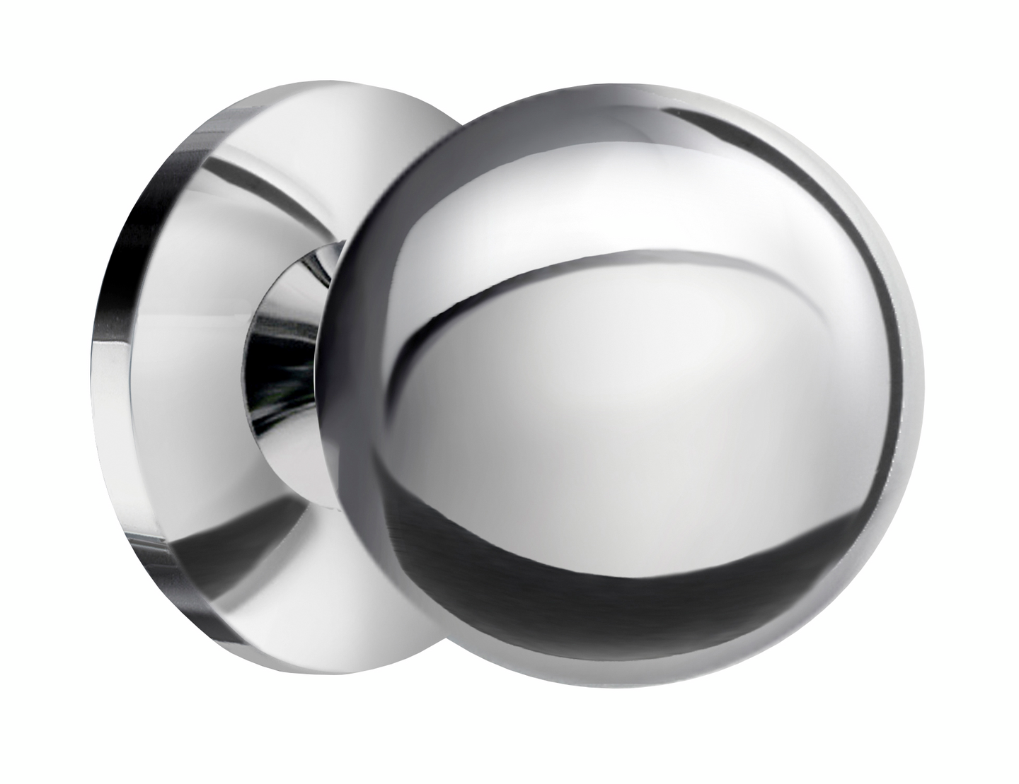 Nuppivedin Beslagsboden BK435 24mm kiillotettu kromi