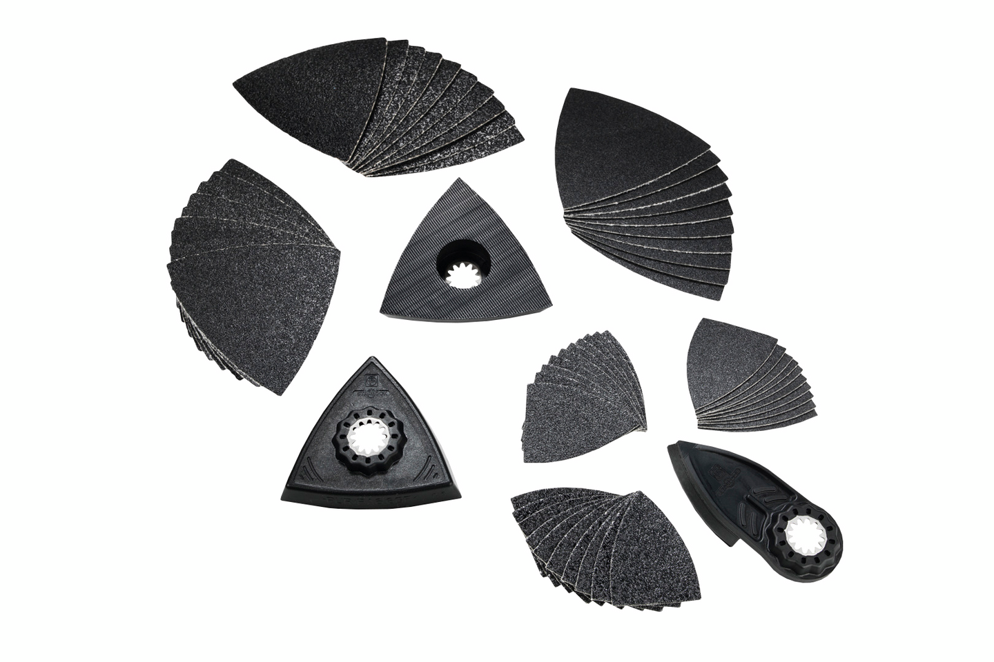 Monitoimikoneen teräsarja FEIN Best of Sanding SL 63 kpl