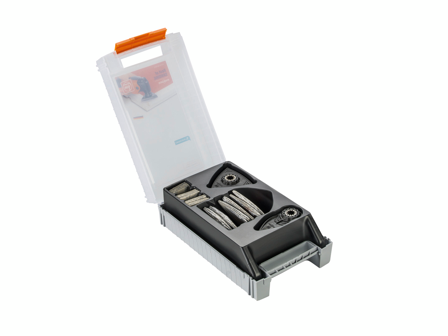 Monitoimikoneen teräsarja FEIN Best of Sanding SL 63 kpl