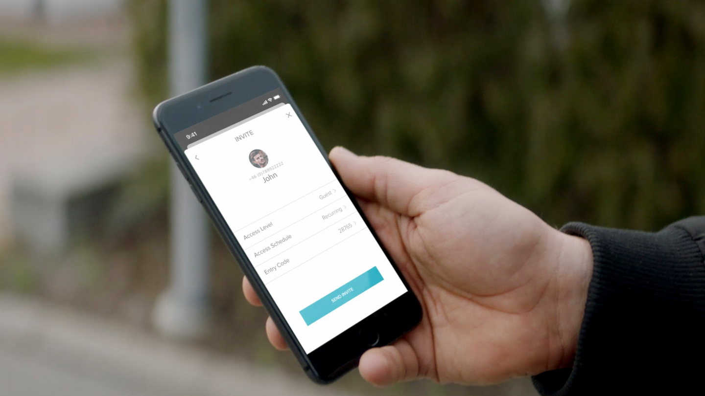 Älylukko Yale Linus musta