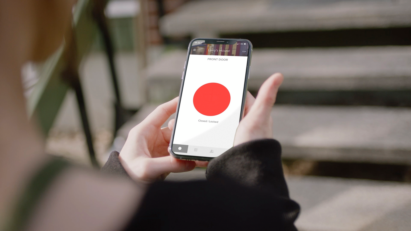 Älylukko Yale Linus musta