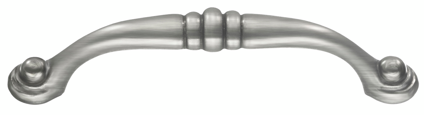 Kalustevedin Beslagsboden B545 96mm harjattu nikkeli