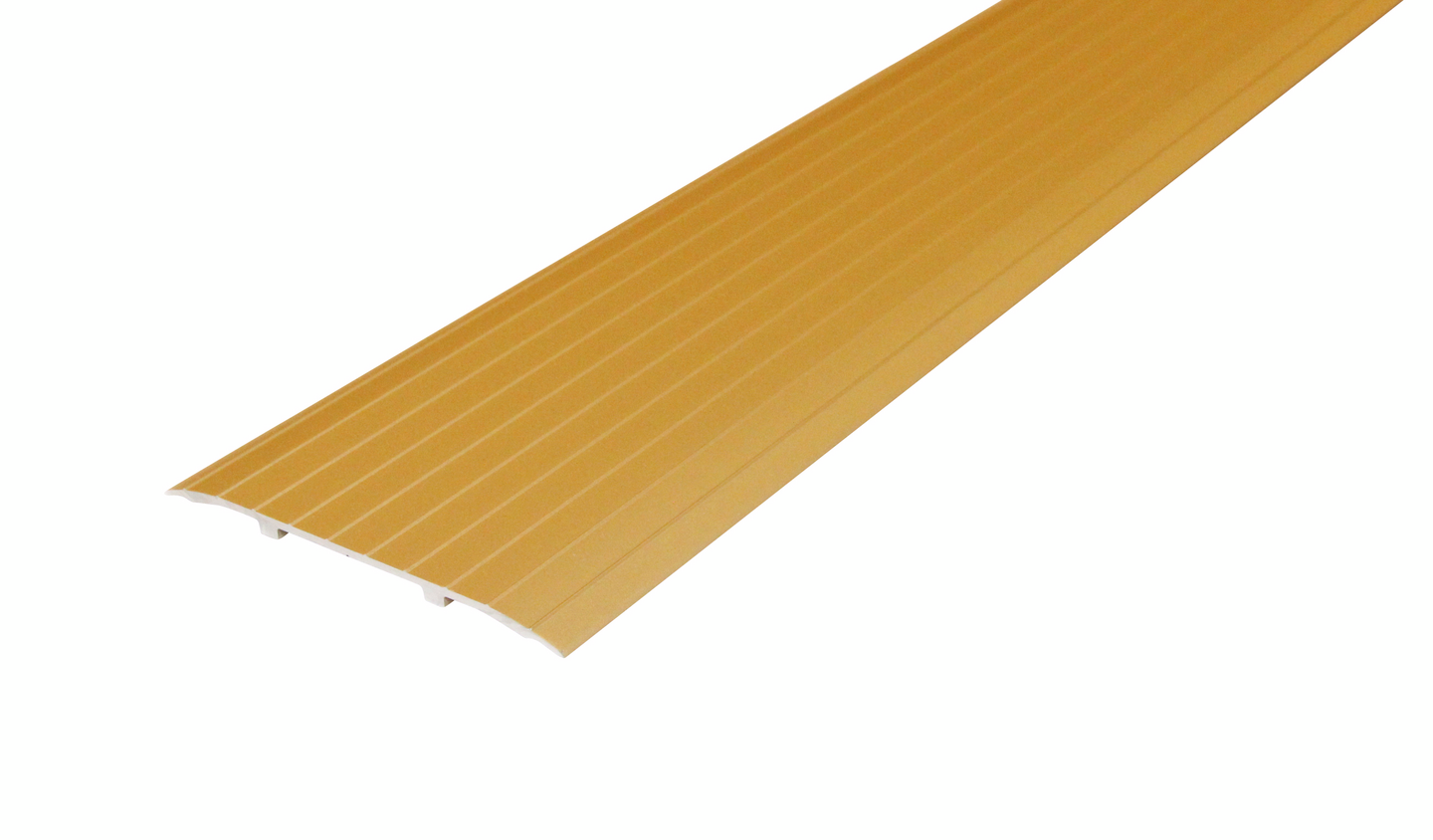 Saumalista 100mm kulta-anodisoitu uritettu 3000mm