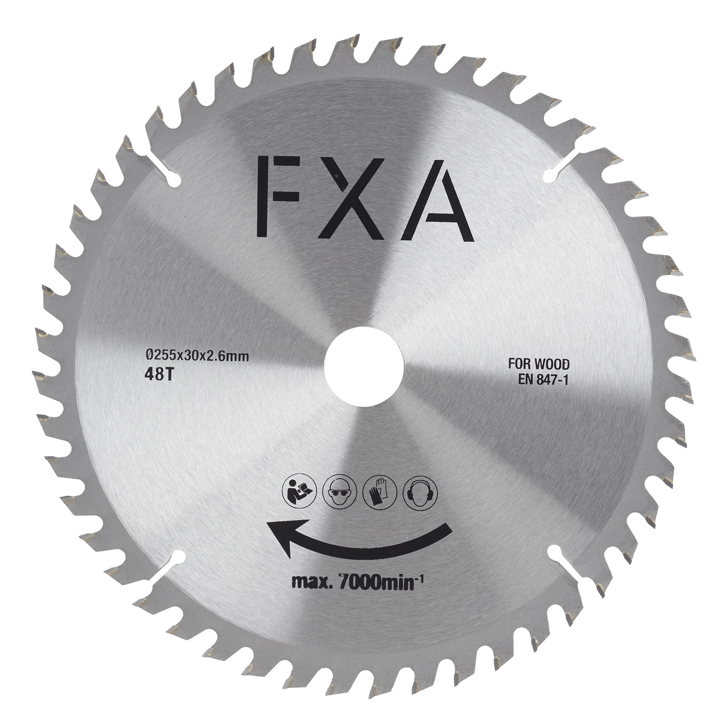 Pyörösahanterä FXA 255x30x2,6mm 48H
