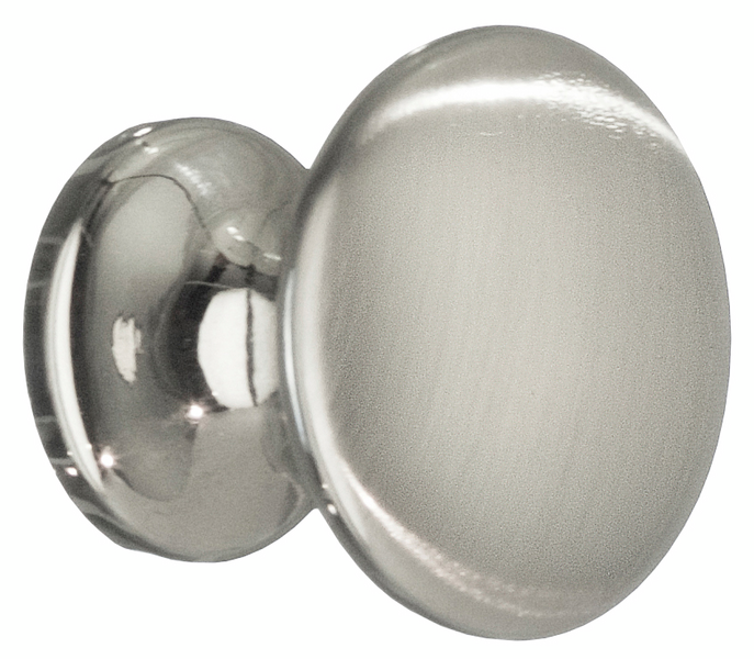 Nuppivedin Beslagsboden BN431 24mm harjattu nikkeli