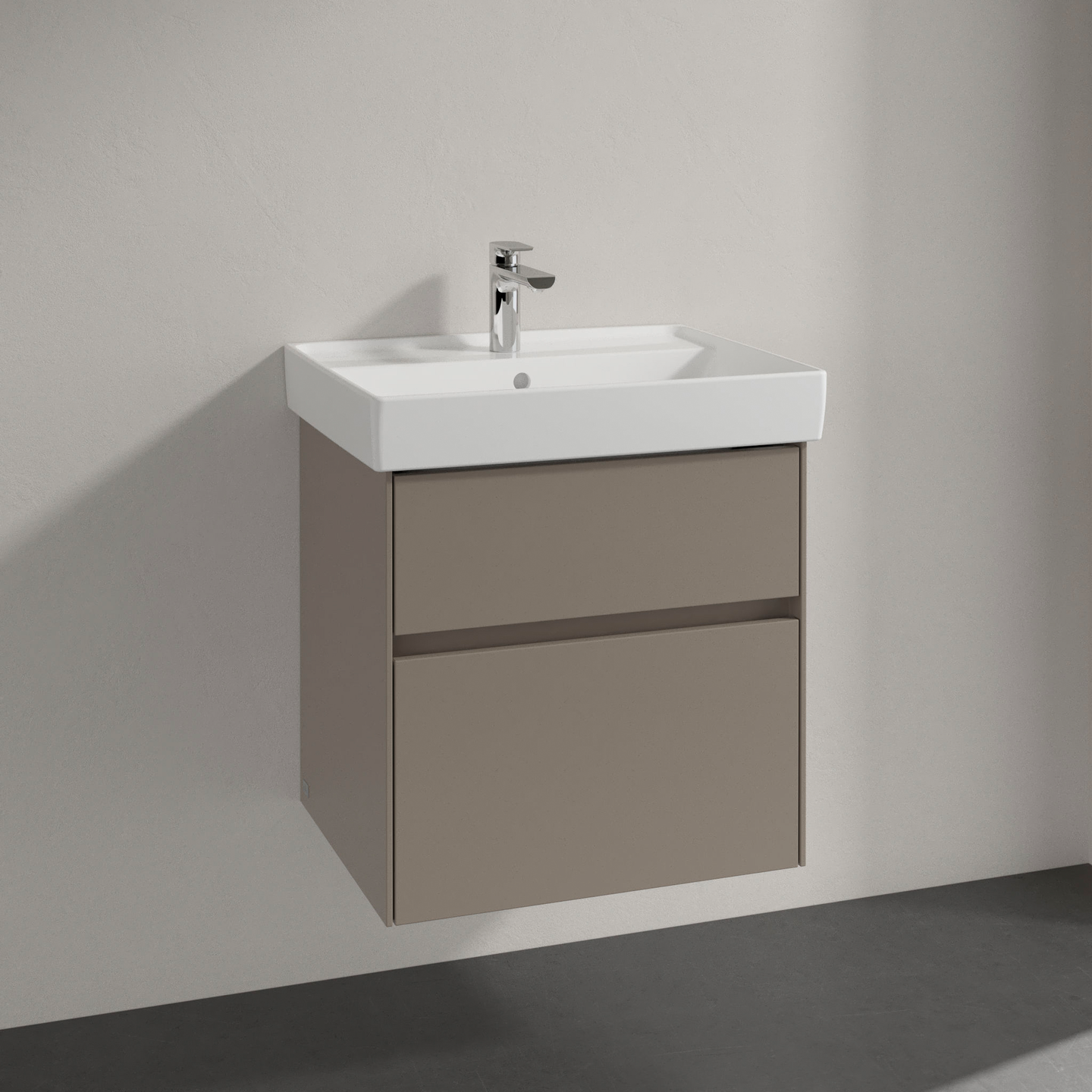 Allaskaappi Villeroy & Boch Collaro 60cm harmaa