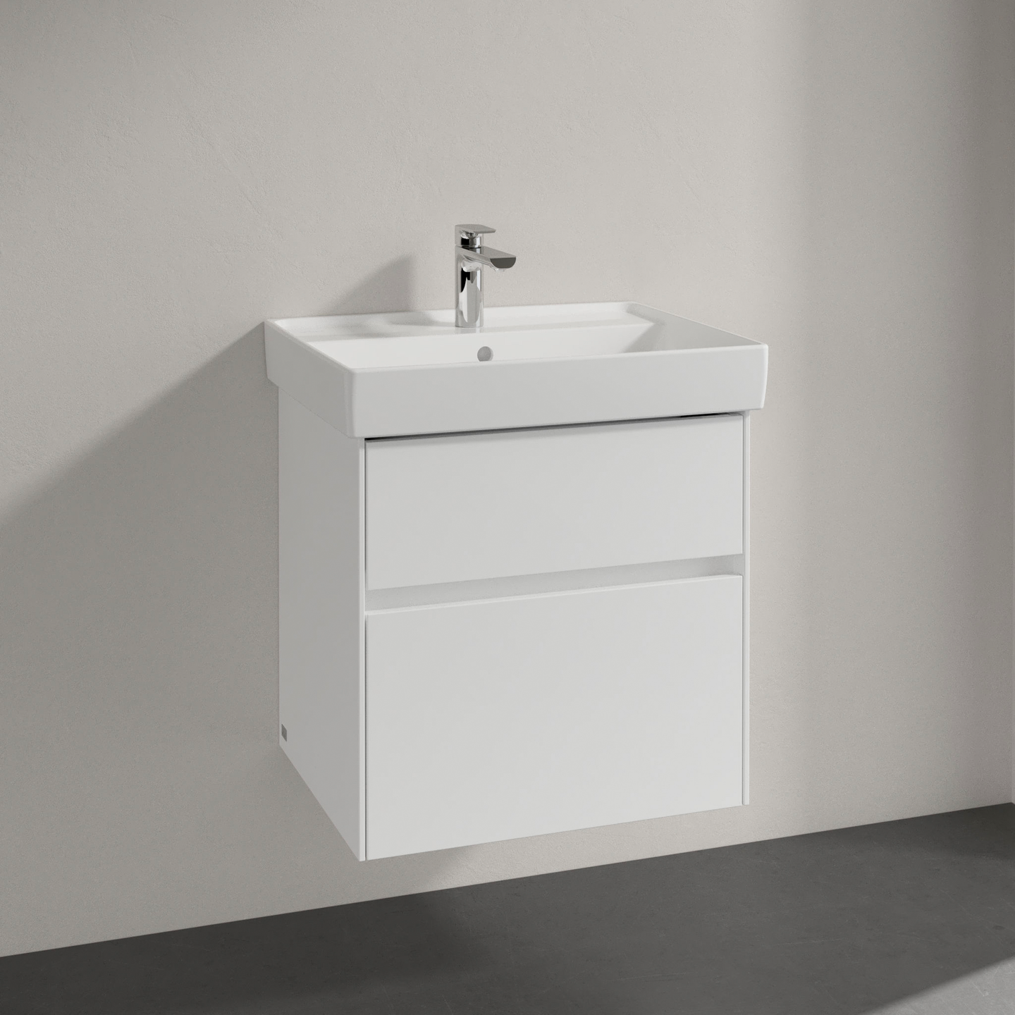 Allaskaappi Villeroy & Boch Collaro 60cm valkoinen