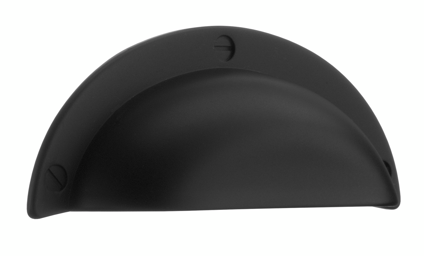 Kupuvedin Beslagsboden BB633 64mm musta sinkki