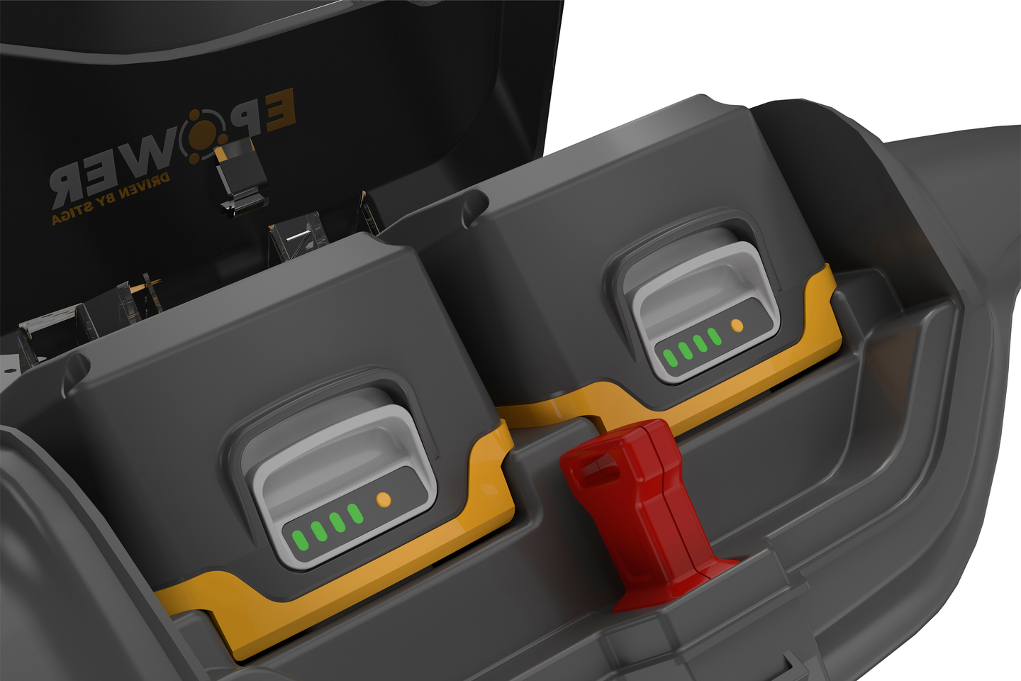 Akkuruohonleikkuri Stiga Aero 132E Kit 2x4,0Ah