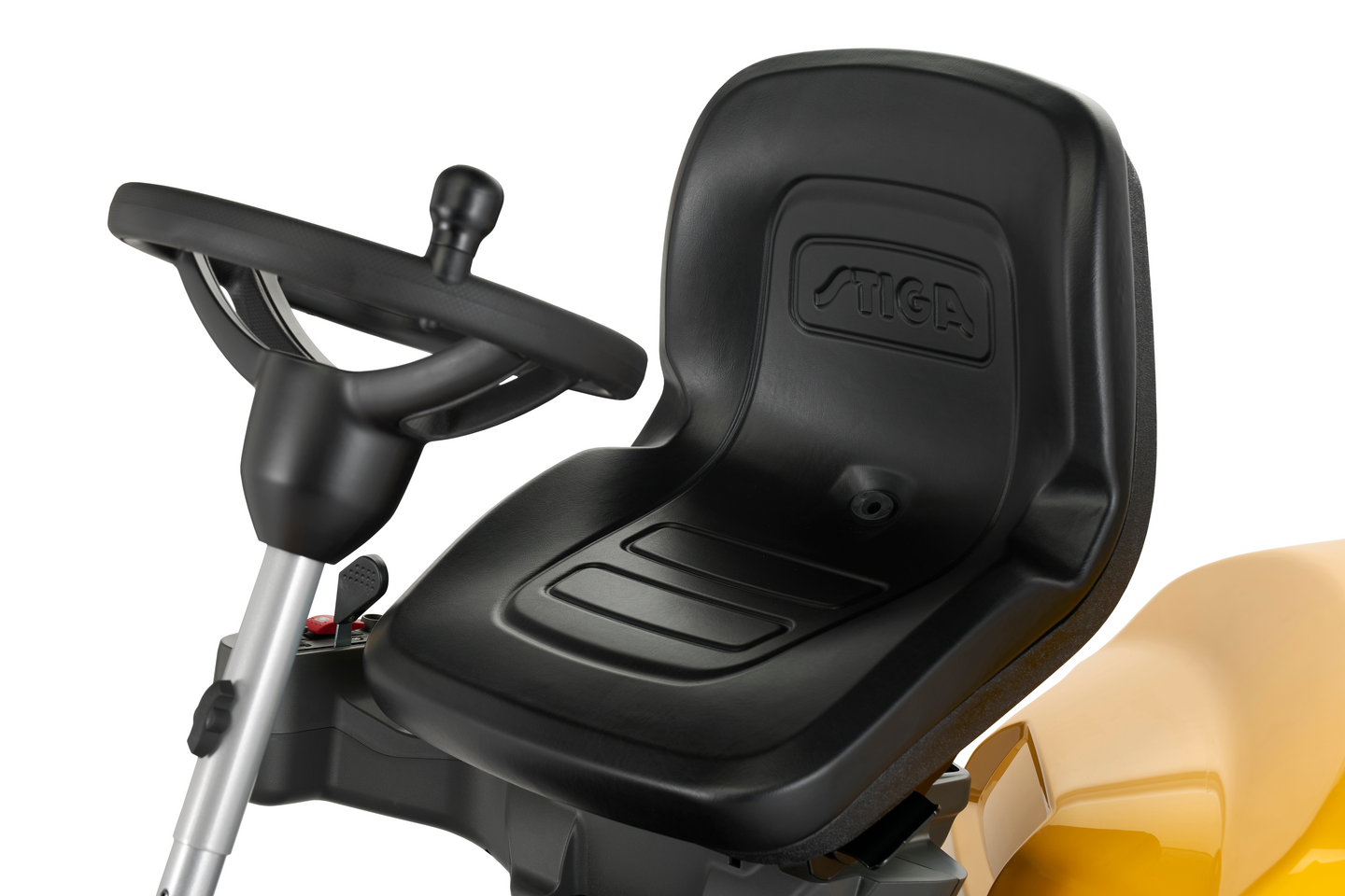 Etuleikkuri Stiga Park 500 + leikkuupöytä Stiga Park Combi 95 Q Plus