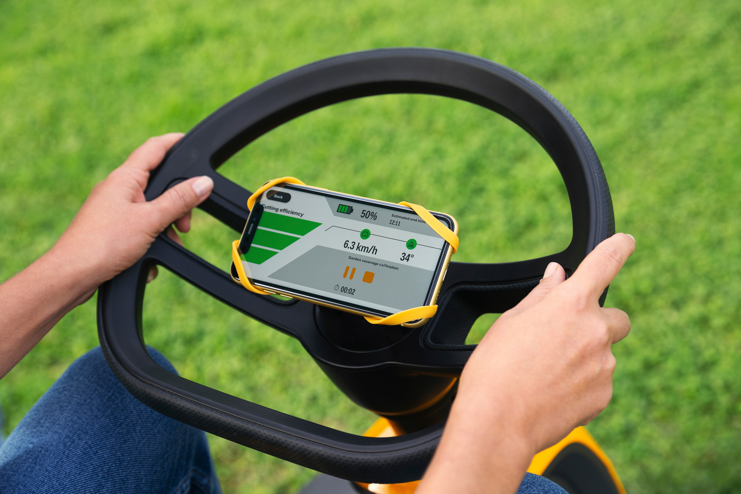 Akkuajoleikkuri Stiga Swift 372E