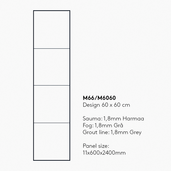 Sisustuslevy Fibo 2279 S M6060 Silver Grey Marble 2,88m²