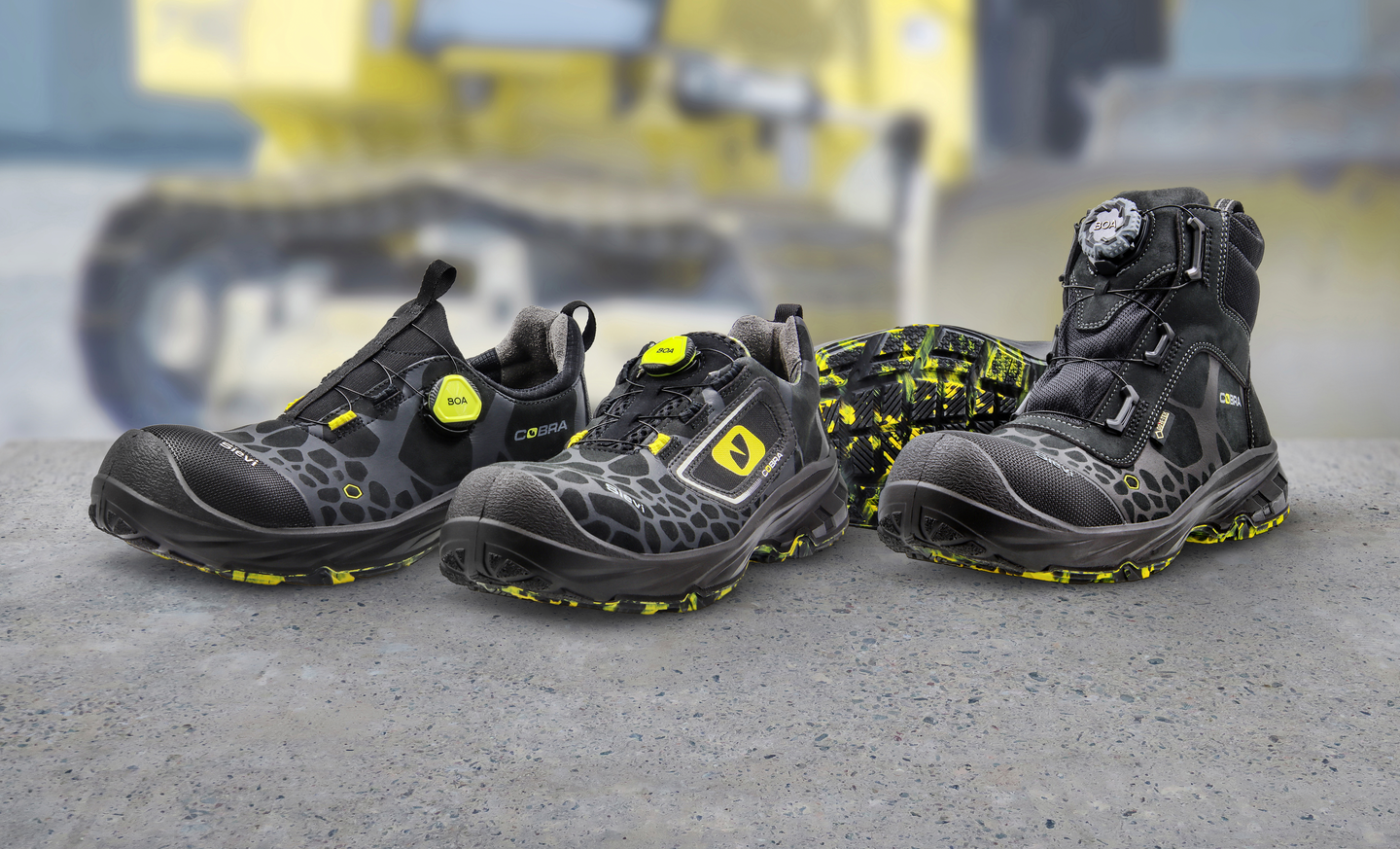 Turvakengät Sievi Cobra 1 Roller+ S1P